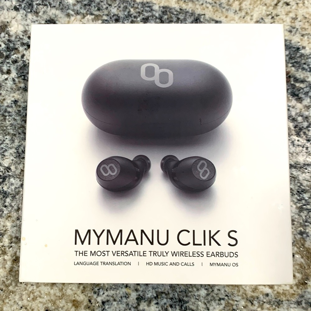 Mymanu CLIK S: Award-Winning Translation Earbuds